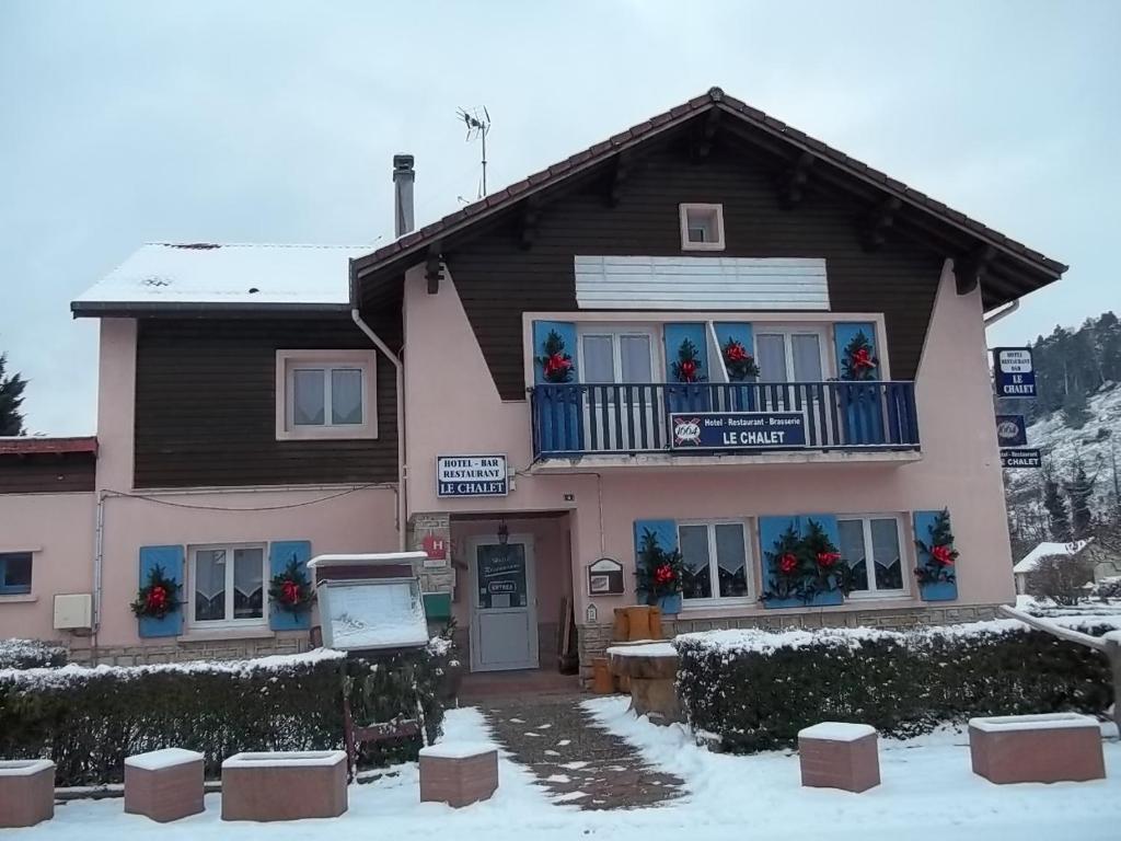 Hotel Restaurant Le Chalet Pierre-Percée Exterior foto